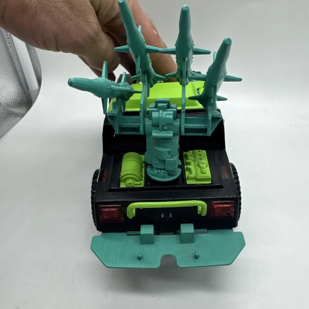 VINTAGE GI JOE DREADNOK GROUND ASSAULT W STEERING WHEEL JEEP 1998? RARE